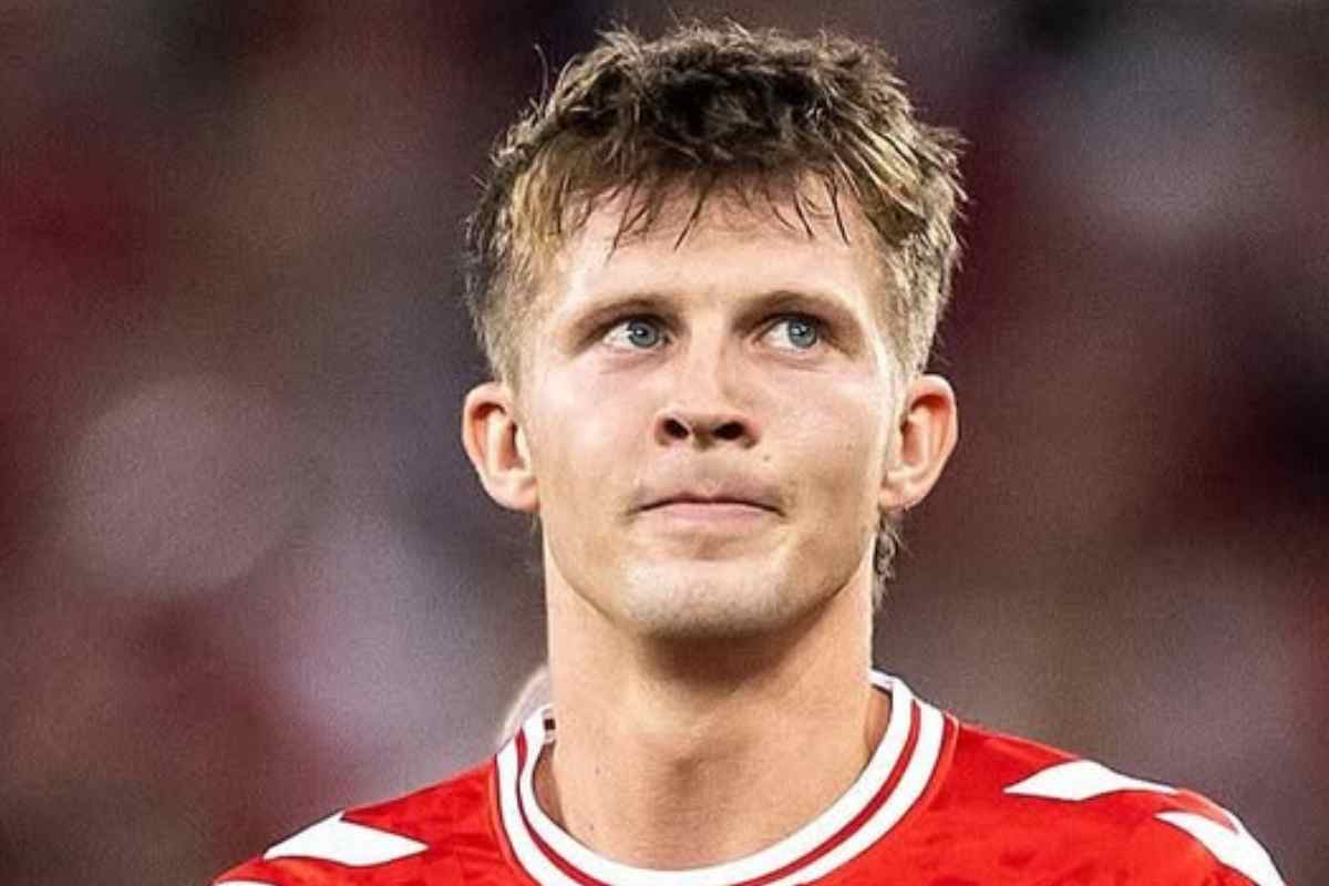 Morten Frendrup in primo piano